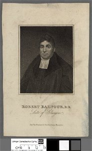 Portrait of Robert Balfour, D.D (4672401)