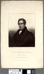 Portrait of Revd. Charles Mead, Nevoor, South Travancore (4670579)