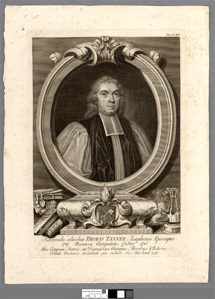 Portrait of Reverendus admodum Thomas Tanner (4672321)
