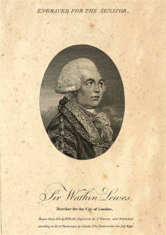Portrait of Sir Watkin Lewes (4671599)