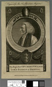 Portrait of right Revd. Dr. Christr. Wilson Lord Bishop of Bristol (4671046)