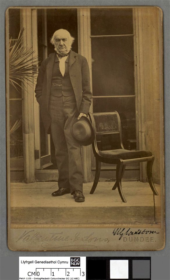 Portrait of right Hon W. E. Gladstone, Hawarden (4670002)