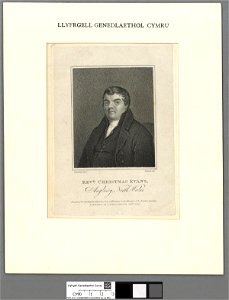 Portrait of Revd. Christmas Evans, Anglesey, North Wales (4670676)