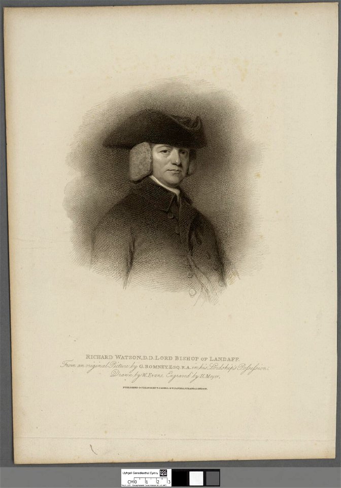 Portrait of Richard Watson, D.D. Lord Bishop of Landaff (4672130)