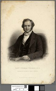 Portrait of Revd. Thomas Thomas, D.D (4672352)