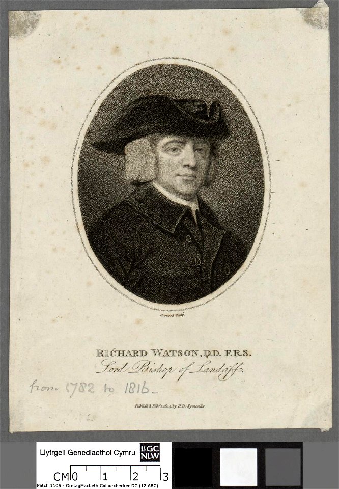 Portrait of Richard Watson, D.D., F.R.S (4674284)