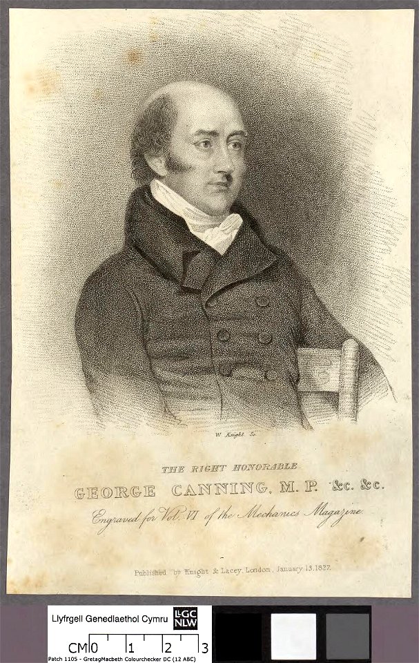 Portrait of right honorable George Canning M.P. (4672409)