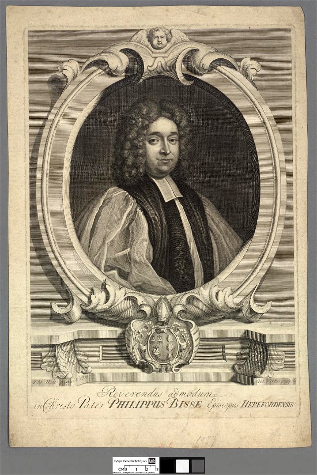 Portrait of Reverendus admodum in Christo Pater Philippus Bisse Episcopus Herefordensis (4671266)