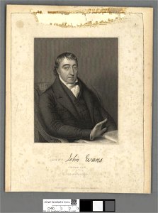 Portrait of Revd. John Evans, Cross-Inn, Carmarthenshire (4670708)