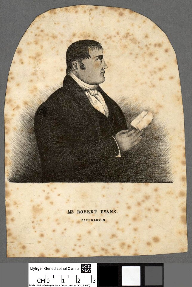 Portrait of Robert Evans, Caernarvon (4674124)