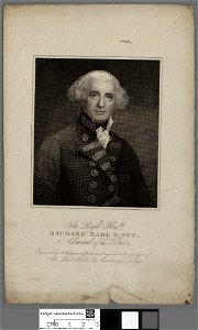 Portrait of right honble. Richard Earl Howe, admiral of the fleet (4672610)