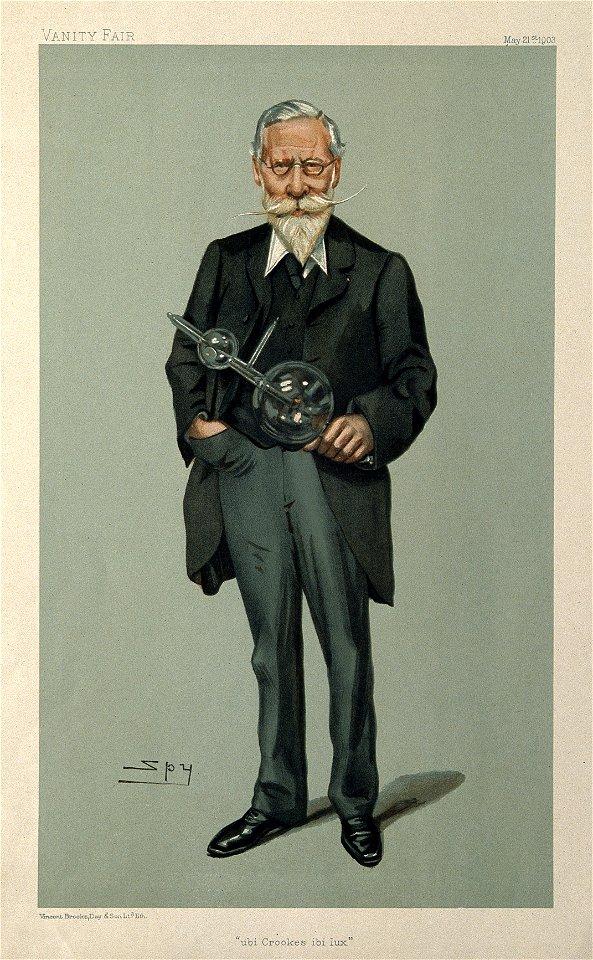Portrait of Sir William Crookes (1832 - 1919), chemist Wellcome V0001359