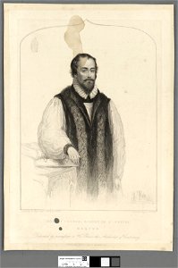 Portrait of Robert Farrar, Bishop of St. Davids. Martyr (4670723)