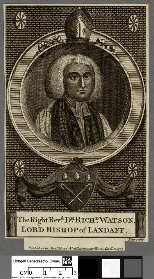 Portrait of Right Revd. Dr. Richd. Watson (4674285)