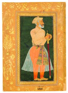 PORTRAIT OF SHAYKH 'ALIM AL-DIN (WAZIR KHAN)