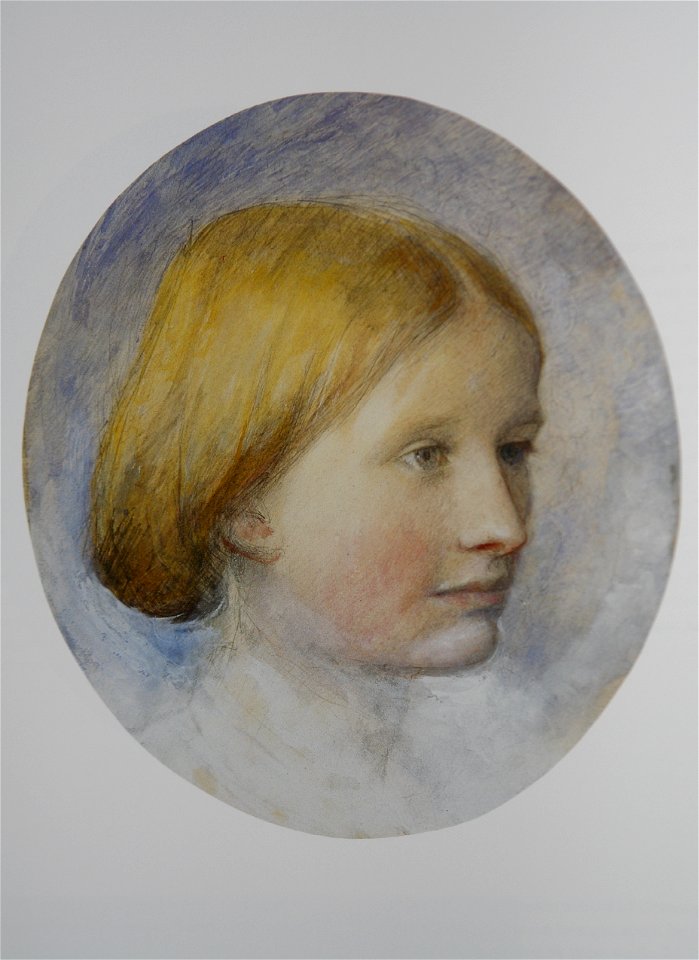 Portrait of Rose La Touche 1861