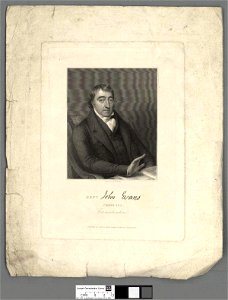 Portrait of Revd. John Evans, Cross-Inn, Carmarthenshire (4670704)