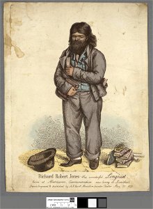 Portrait of Richard Robert Jones the wonderful linguist (4671543)