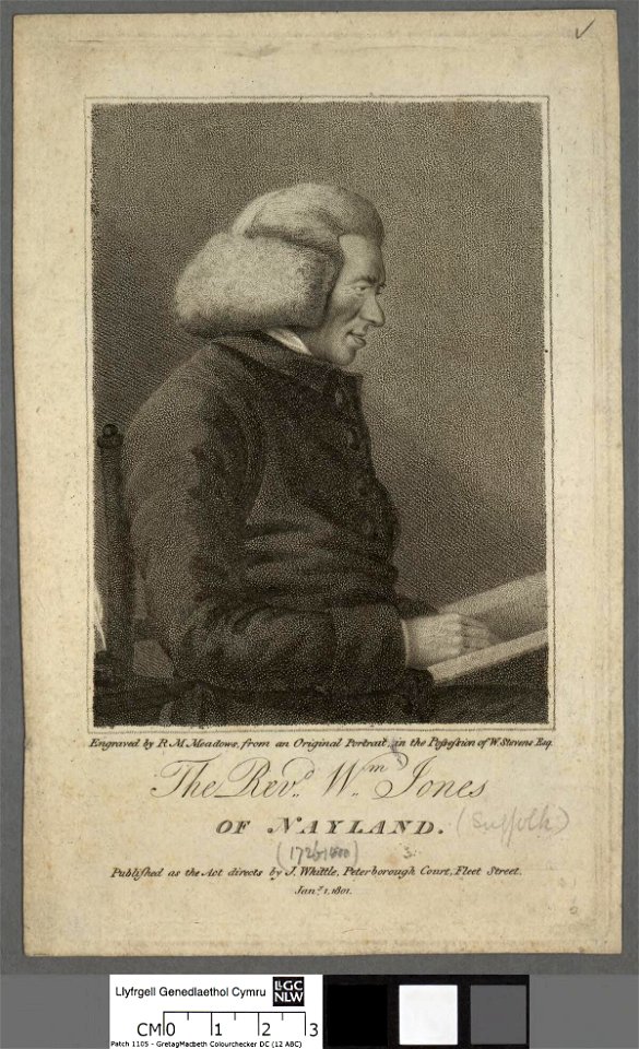 Portrait of Revd. Wm. Jones of Nayland (4673966)
