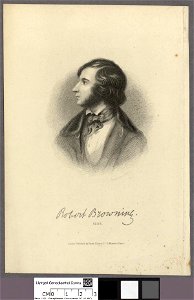 Portrait of Robert Browning, 1835 (4674049)