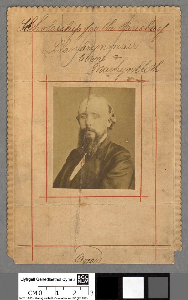 Portrait of Richard Davies (Mynyddog) (4673071)