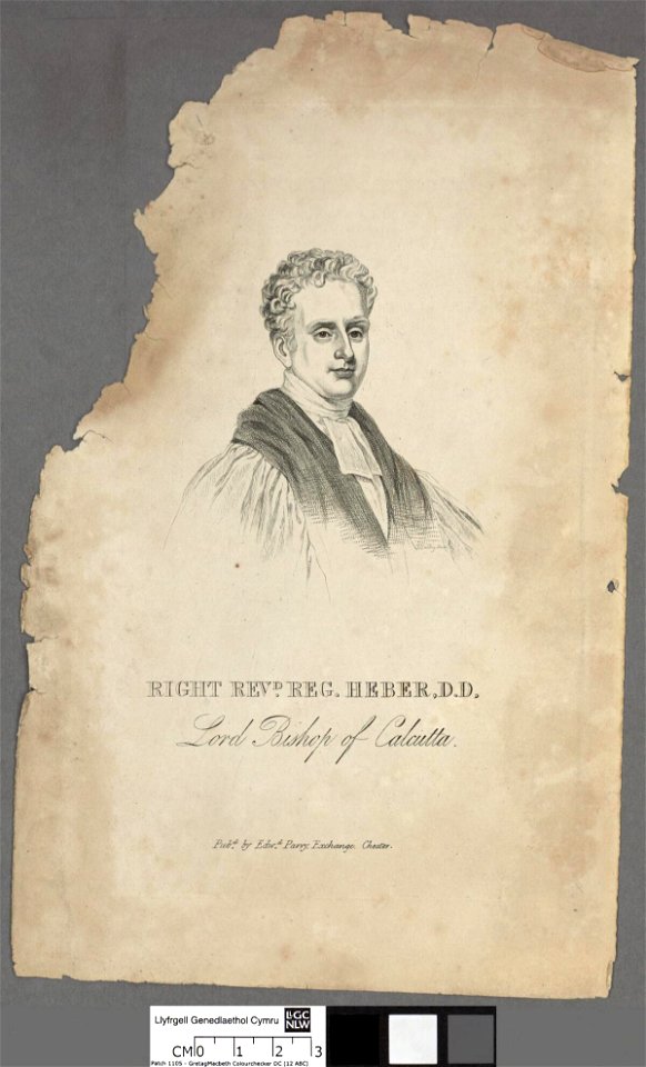 Portrait of Right Revd. Reg. Heber, D.D. Lord Bishop of Calcutta (4672573)