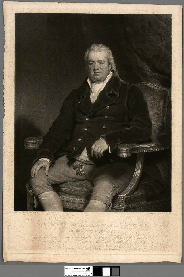 Portrait of Sir Robert Williames Vaughan, Bart. M.P. for the County of Merioneth (4674638)