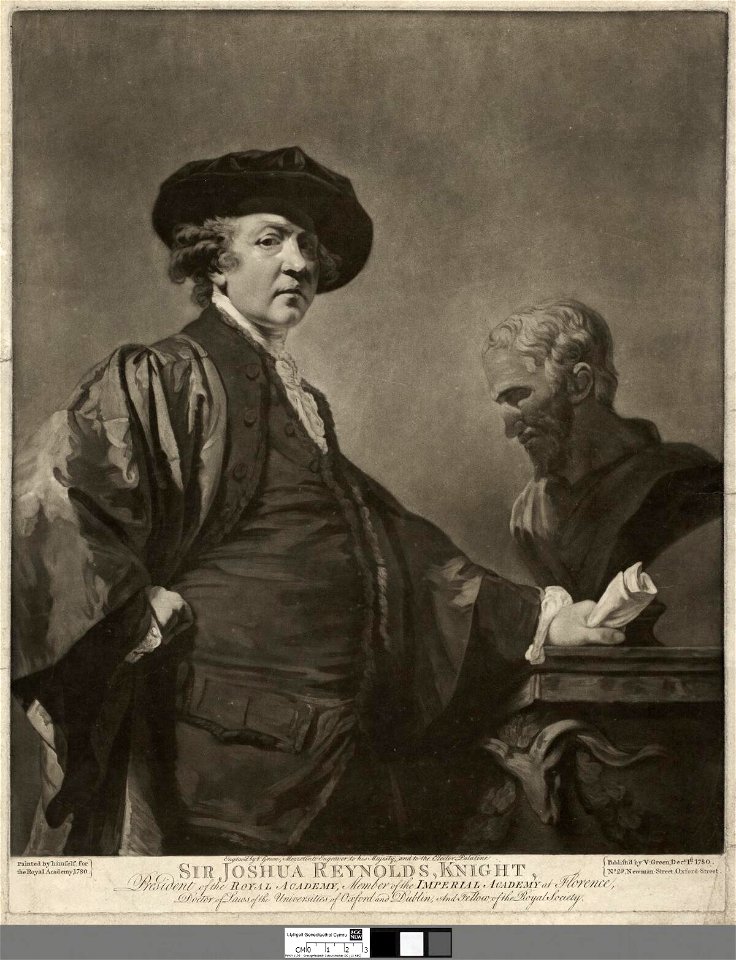 Portrait of Sir Joshua Reynolds, Knight (4674576)