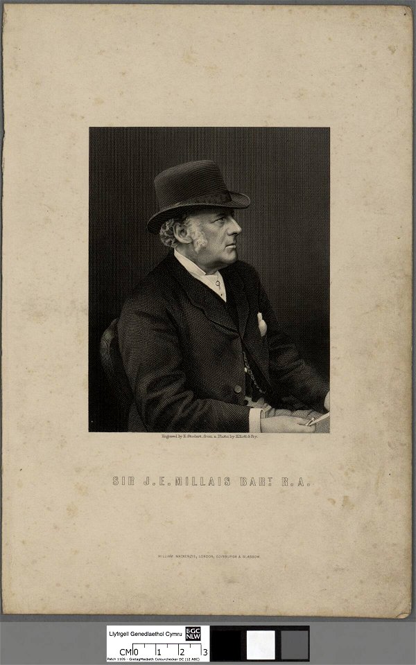 Portrait of Sir J. E. Millais Bart. R.A (4671665)