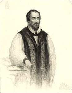 Portrait of Robert Farrar, Bishop of St. Davids. Martyr (4670722)