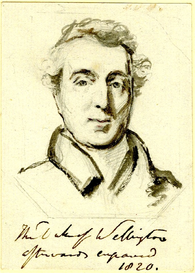 Portrait of the Duke of Wellington by George Hayter 1820