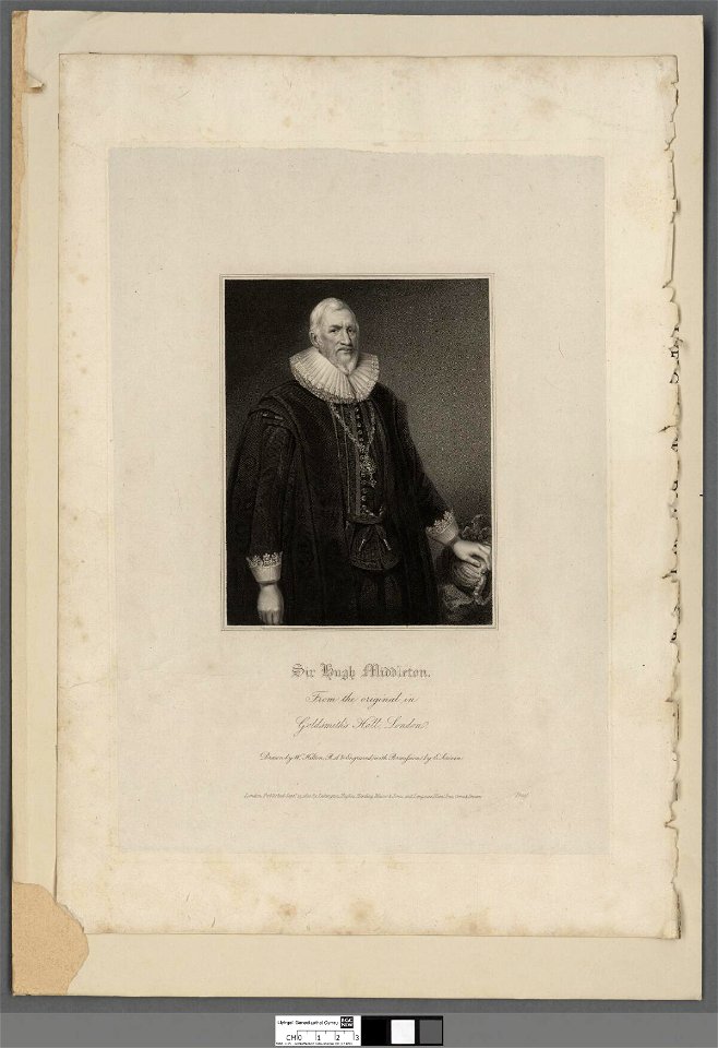 Portrait of Sir Hugh Middleton (4671693)