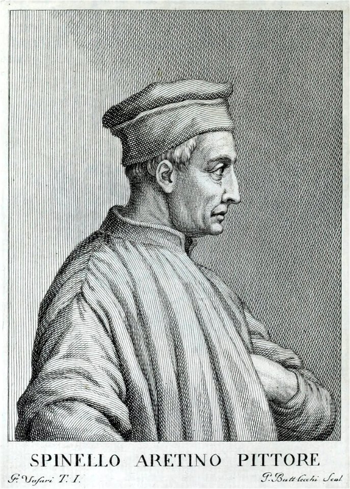 Portrait of Spinello Aretino