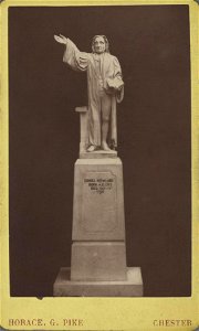 Portrait of Statue of Daniel Rowlands, Llangeitho (4671151)
