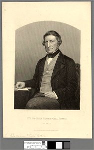 Portrait of Sir George Cornewall Lewis (4671603)