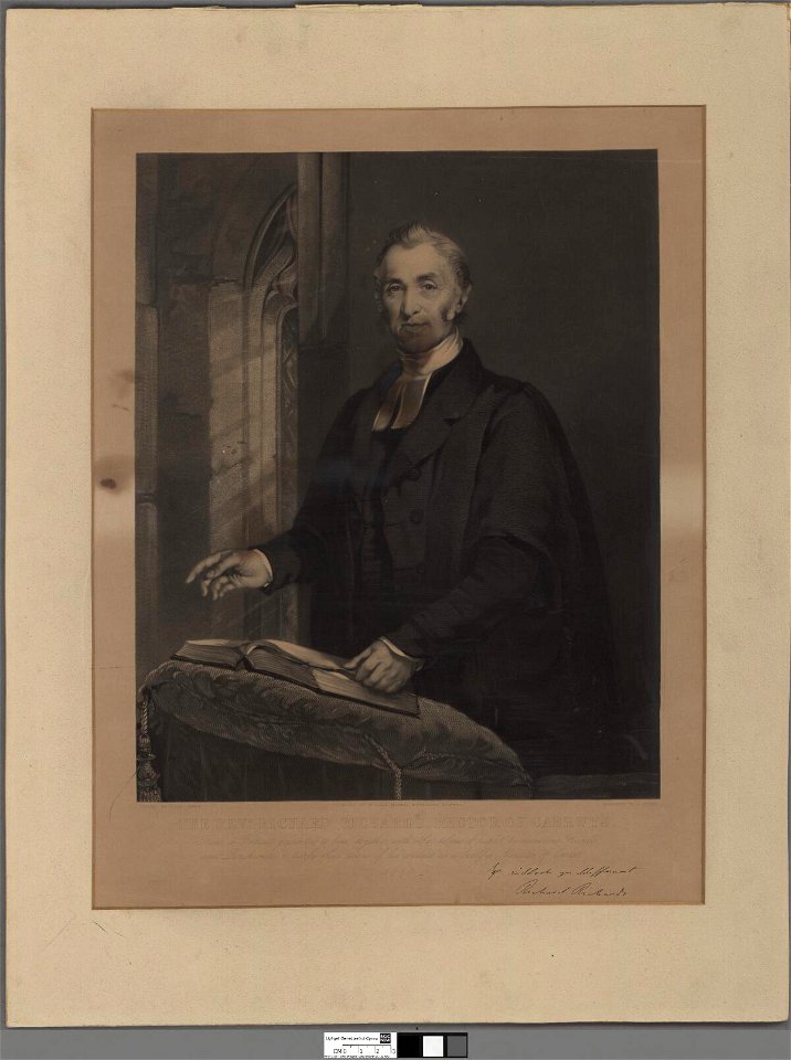 Portrait of The Revd. Richard Richards, Rector of Caerwys (4674728)