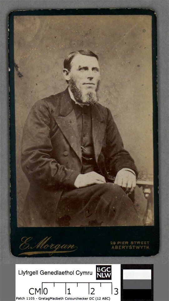 Portrait of Thomas Edwards, Cwmystwyth (4674358)