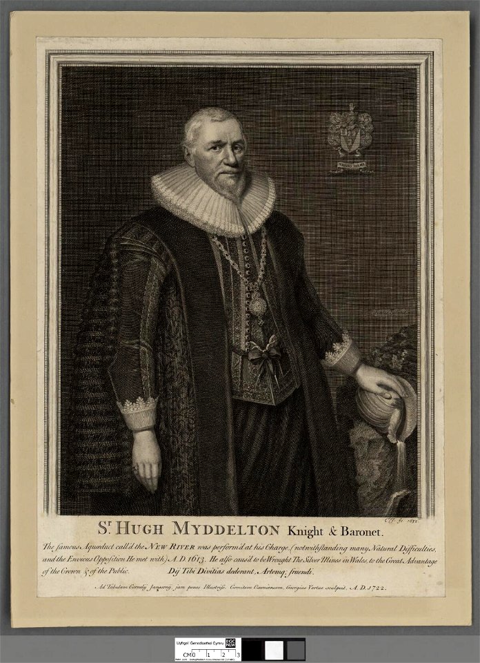 Portrait of Sr. Hugh Myddelton, Knight & Baronet (4671692)