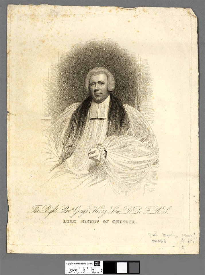 Portrait of The Right Revd. George Henry Law, D.D., F.R.S (4671587)