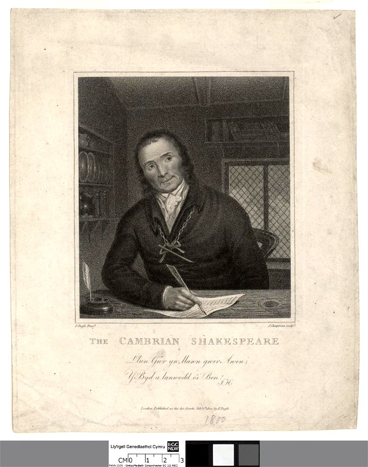 Portrait of The Cambrian Shakespeare (4670965)