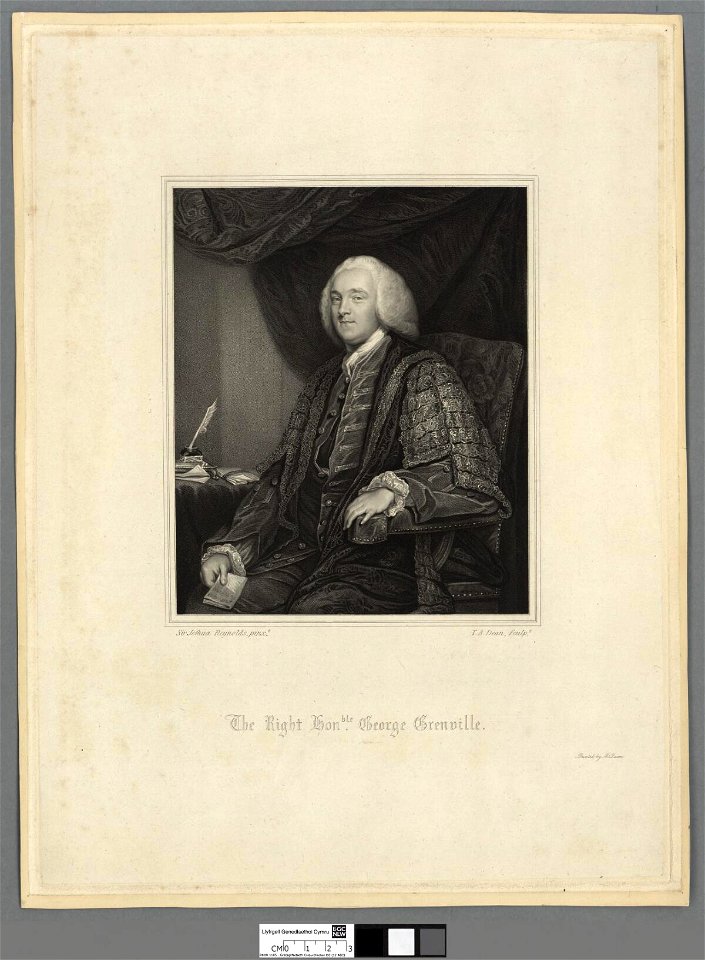Portrait of The Right Honble. George Grenville (4670784)