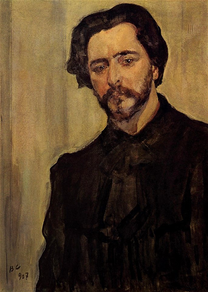Portrait of the Writer Leonid Andreev