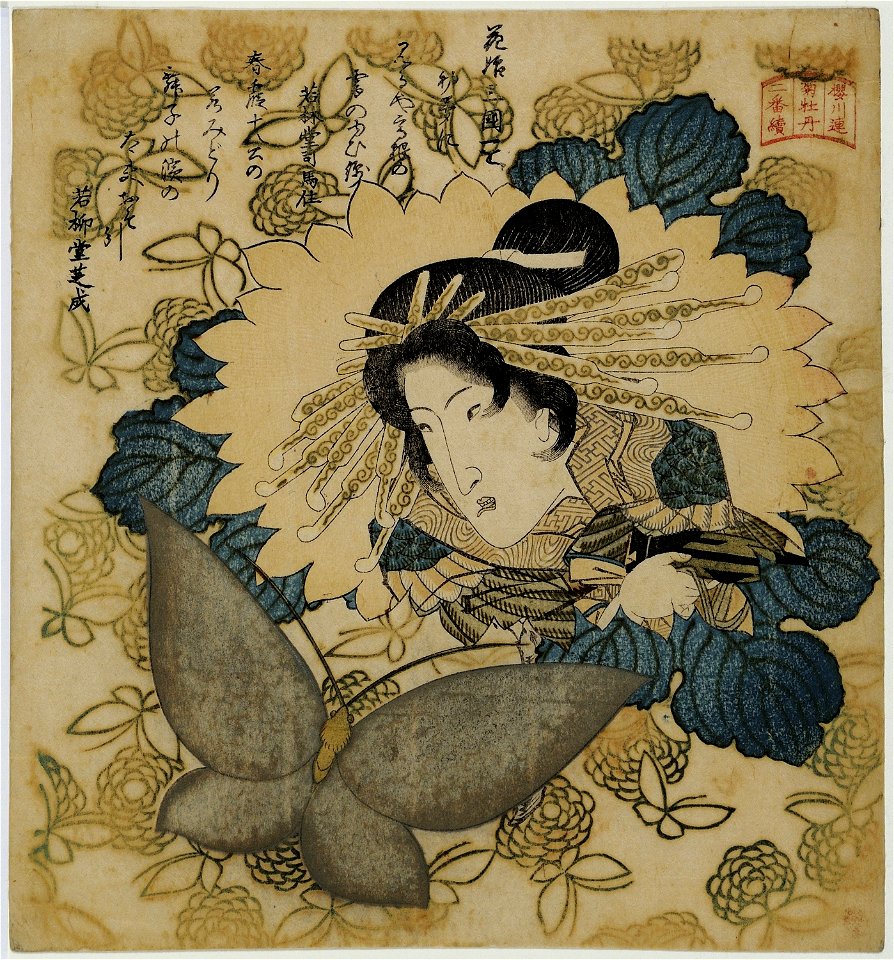 Portrait of the actor Segawa Kikunojo V - Utagawa Kunisada - Google Cultural Institute