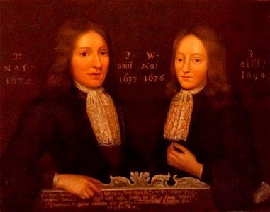 Portrait of the two sons of Jón Thorlaksson