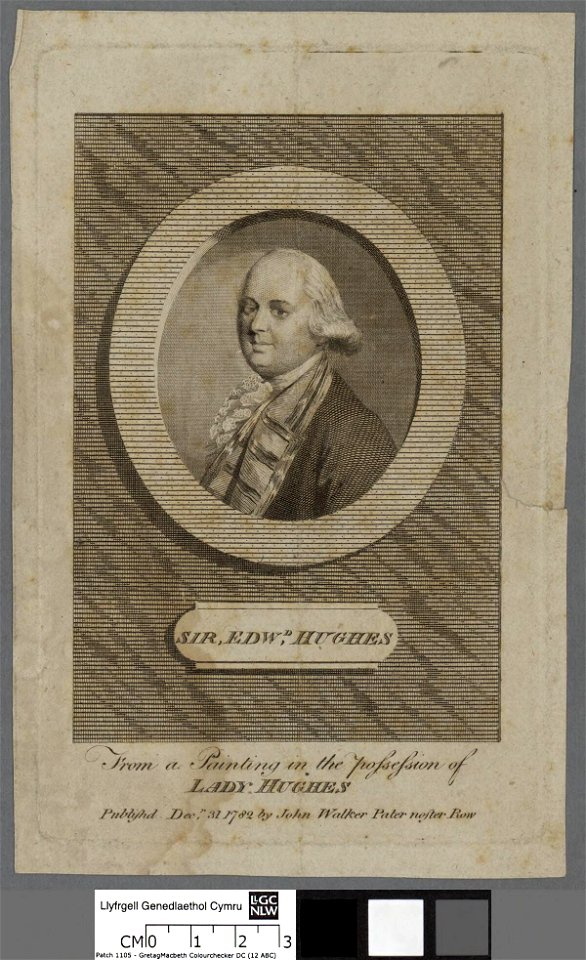 Portrait of Sir Edwd. Hughes (4672614)