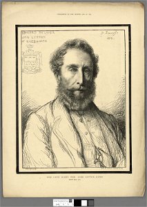 Portrait of The late Right Hon. Lord Lytton, G.C.M.G (4671637)