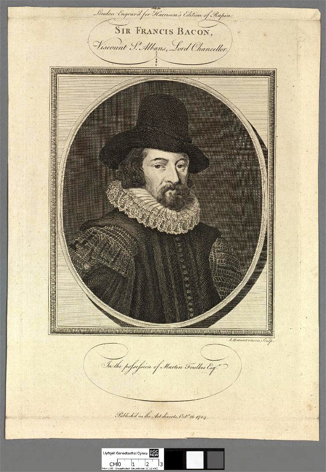 Portrait of Sir Francis Bacon, Viscount St. Albans, Lord Chancellor (4671249)