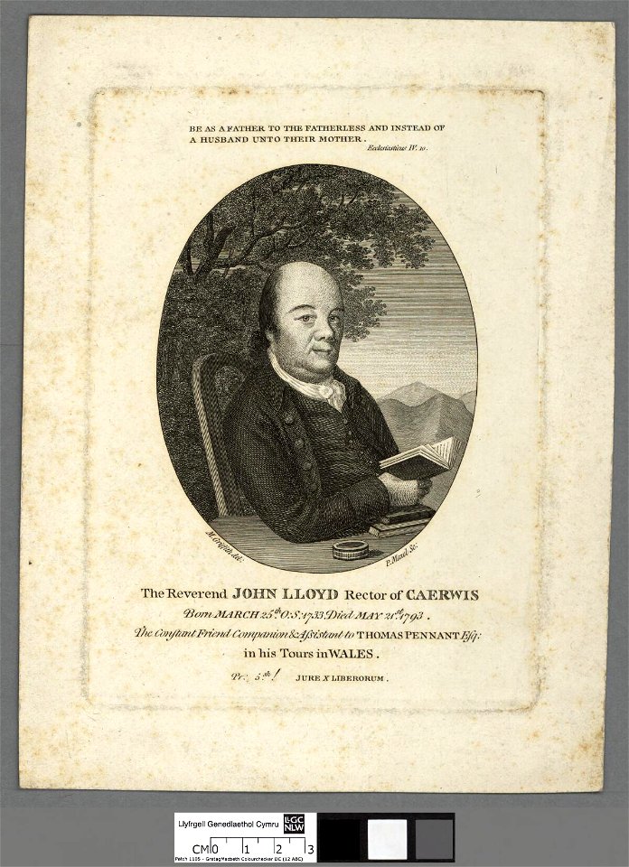 Portrait of The Reverend John Lloyd Rector of Caerwis (4671619)