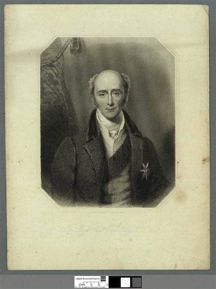 Portrait of The Right Honble. Earl Grey, K.G. & c (4670793)