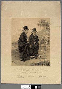 Portrait of The Rt. Honble. Lady Eleanor Butler & Miss Ponsonby 'The Ladies of Llangollen' (4671304)